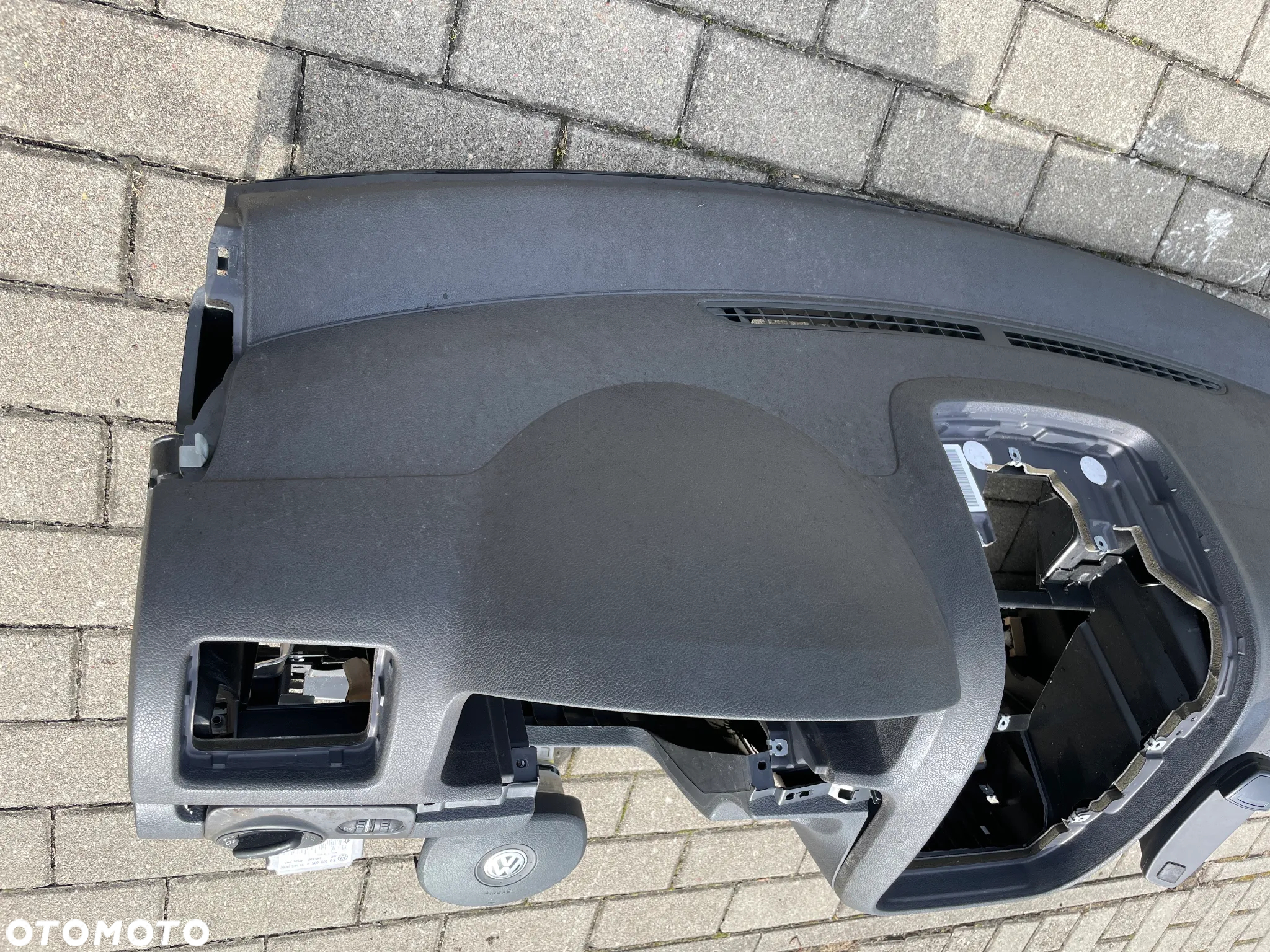 VW Golf V konsola DESKA ROZDZIELCZA airbag - 2