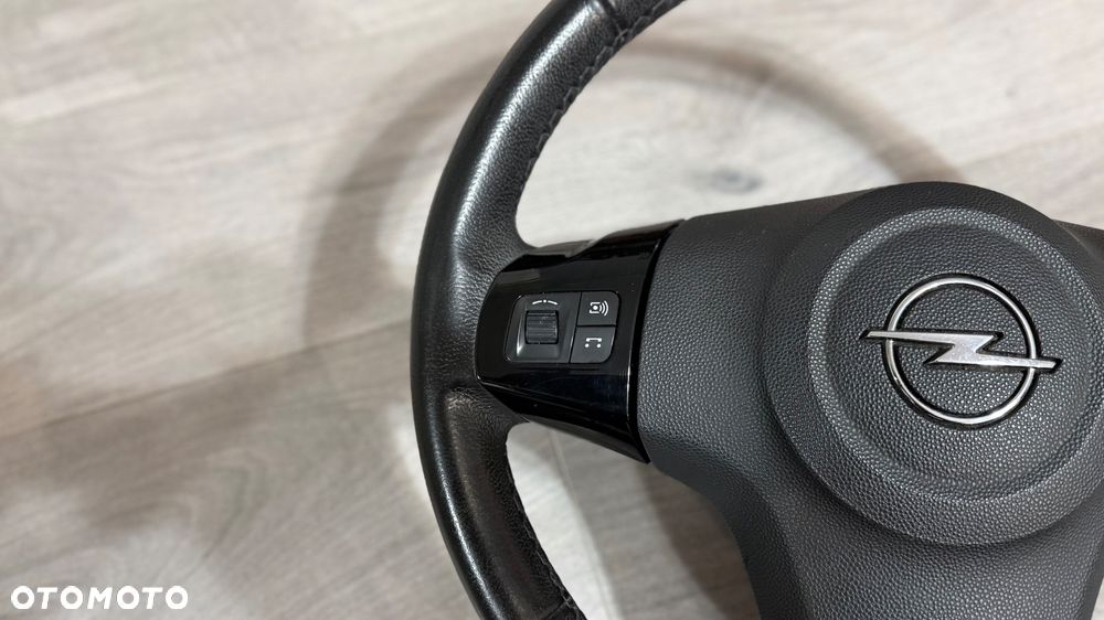 Kierownica Opel Corsa D 06-14 Multifunkcja skóra Black Piano Lift Opc - 2