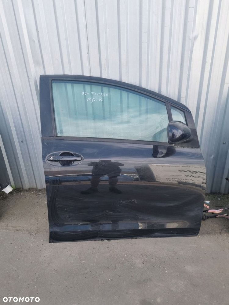 Drzwi prawy przód Toyota Yaris II czarne - 1