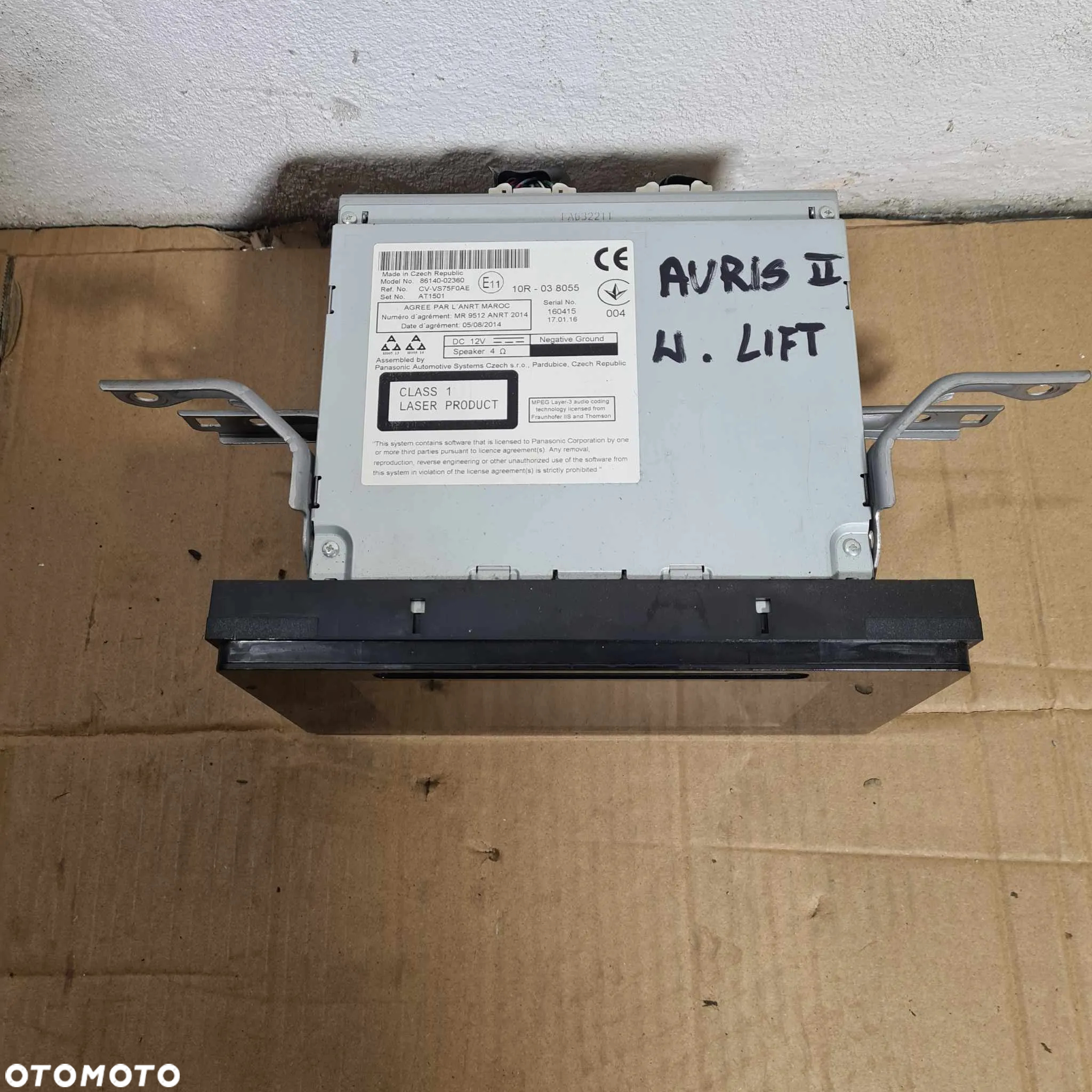 TOYOTA AURIS II RADIO NAWIGACJA GPS - 3