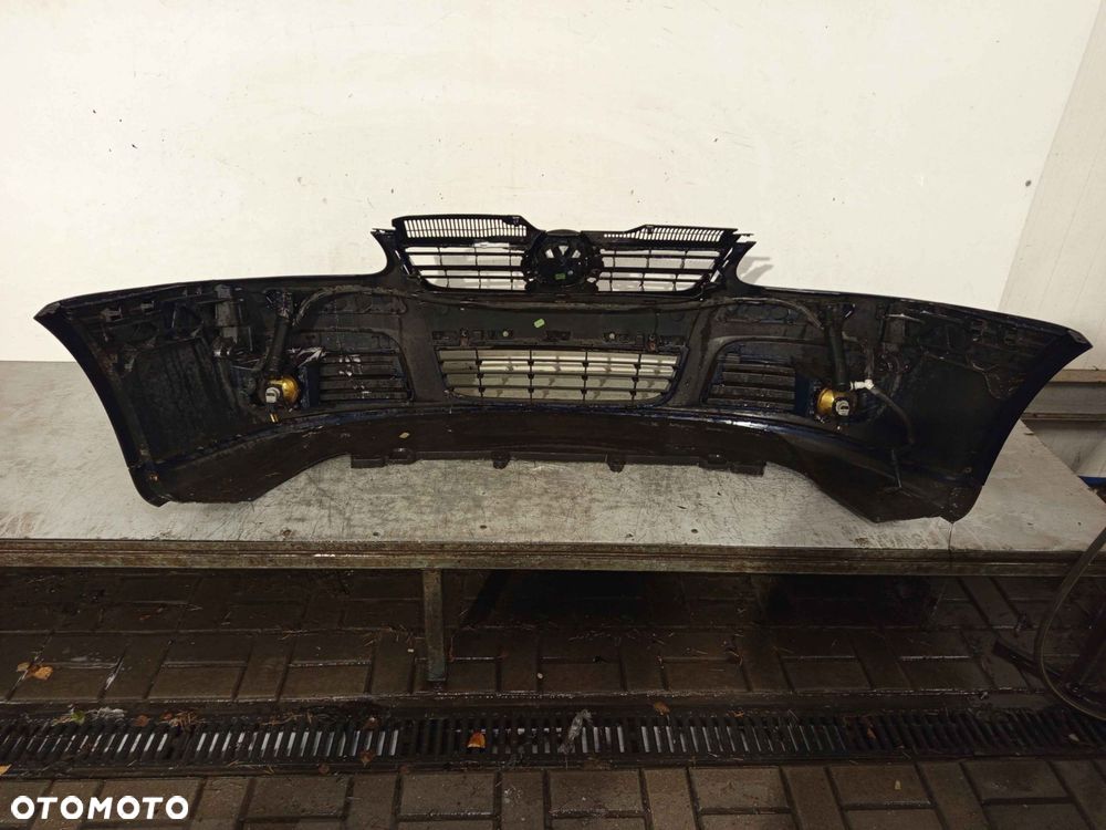 + ZDERZAK PRZÓD PRZEDNI VW VOLKSWAGEN GOLF 5 V GT GTI LD5Q GRANAT GRANATOWY SPRYSKIWACZE LAMP XENON HALOGENY - 5