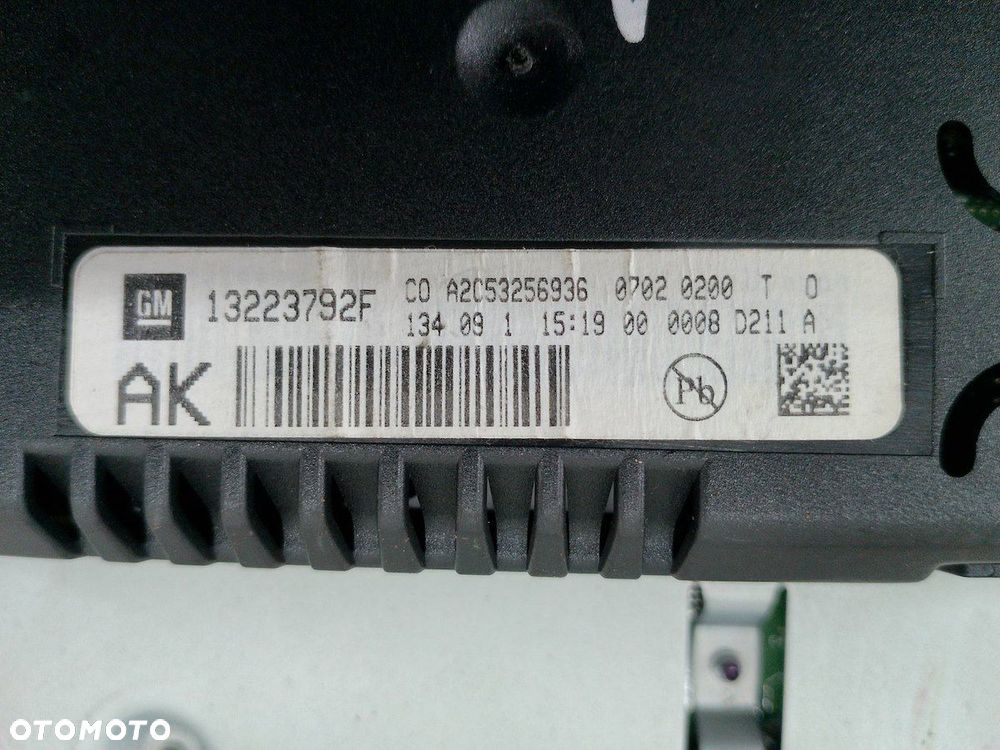 RADIO FABRYCZNE OPEL INSIGNIA A 13317121 13273254 13223792F - 4