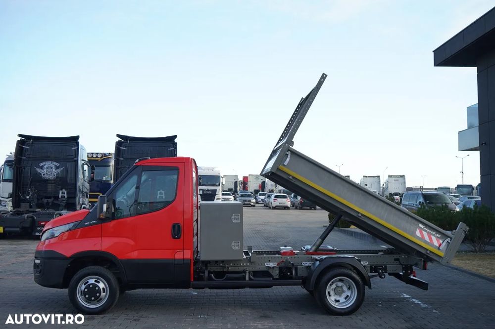 Iveco DAILY 35-130 / BASCULATOR SPATE / DUBLU / MANUAL / IMPORTAT - 4