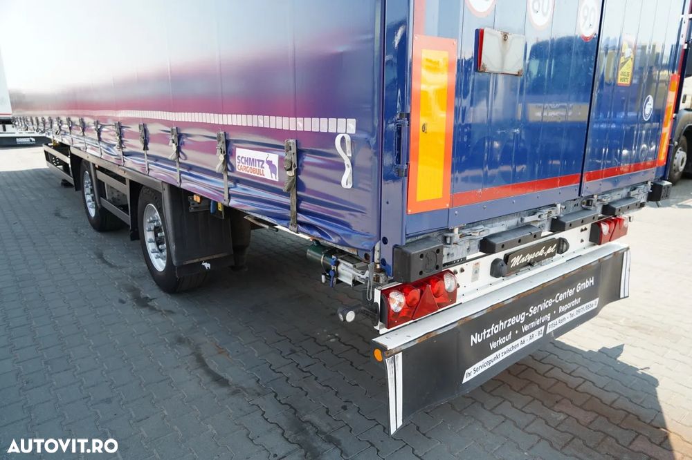 Schmitz Cargobull / CORTINĂ / VARIOS / LVT / 2 AXE / 2016 - 7