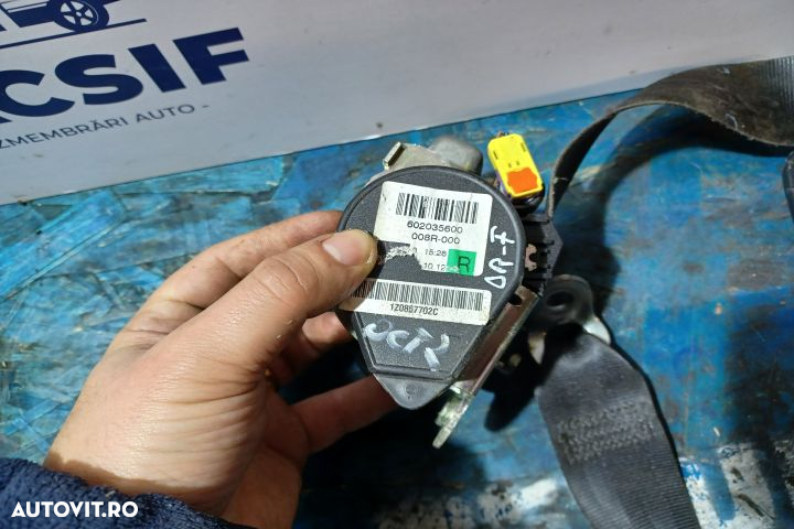 Centura siguranta fata dreapta 602035600 1Z0857702C Skoda Octavia 2 [ - 2