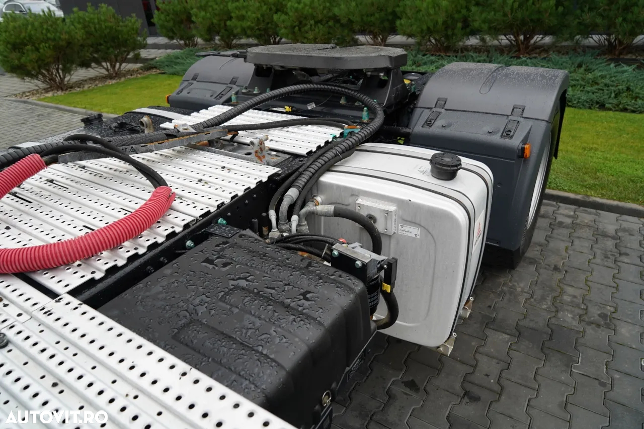 MAN TGS 18.460 / CABINĂ JOSĂ / SISTEM HIDRAULIC / RETARDER / - 12