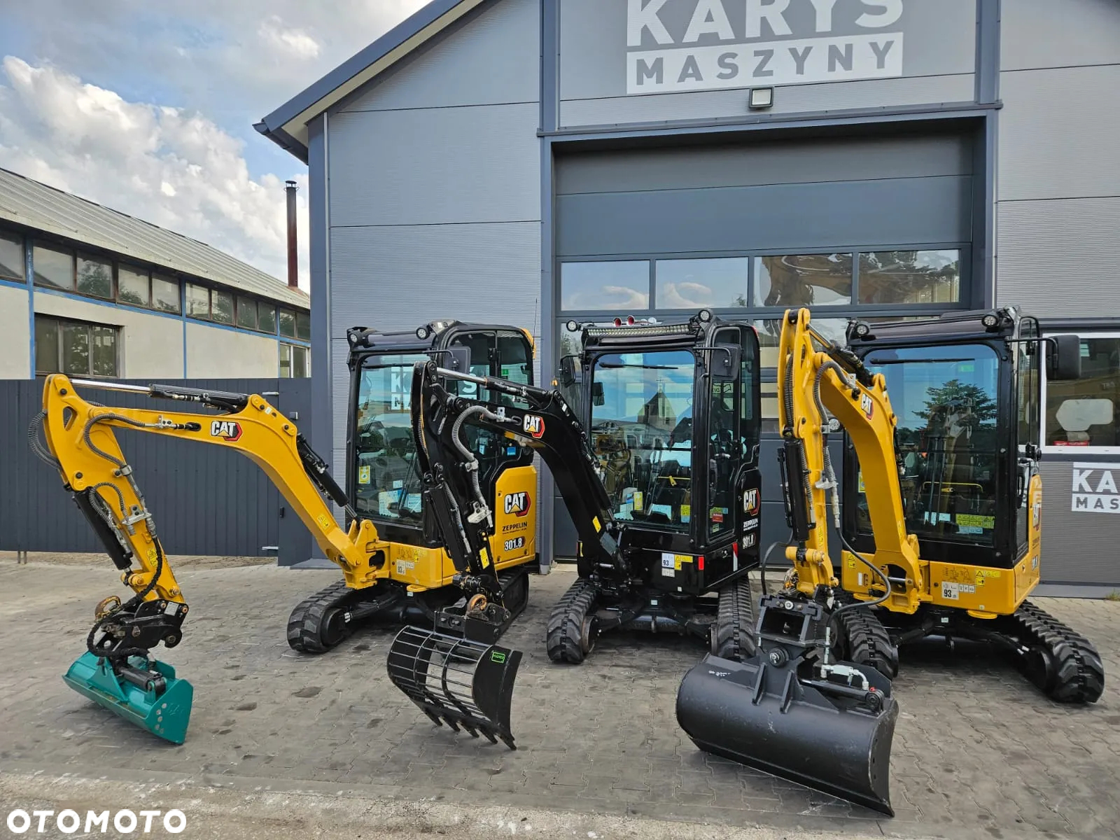 Caterpillar MINIKOPARKA CAT CATERPILLAR 301.8 CR 301 302  KLIMATYZACJA !!! 2021R - 23