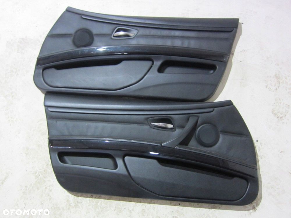 BMW E92 320D FOTELE SKÓRA TAPICERKA KANAPA OPARCIE - 8