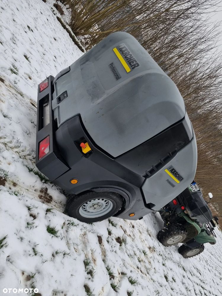 Kaercher Myjka na przyczepie Karcher HDS 17/20 DeTr1 2w1 czyszczenie parą i mycie gorącą wodą prekonfigurowana maszyna z Norwegii jak nowa - 29