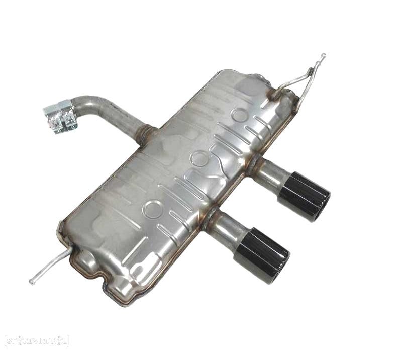 LINHA DE ESCAPE VOLKSWAGEN VW GOLF 5 GOLF 6 SCIROCCO MK3 LOOK R32 - 2