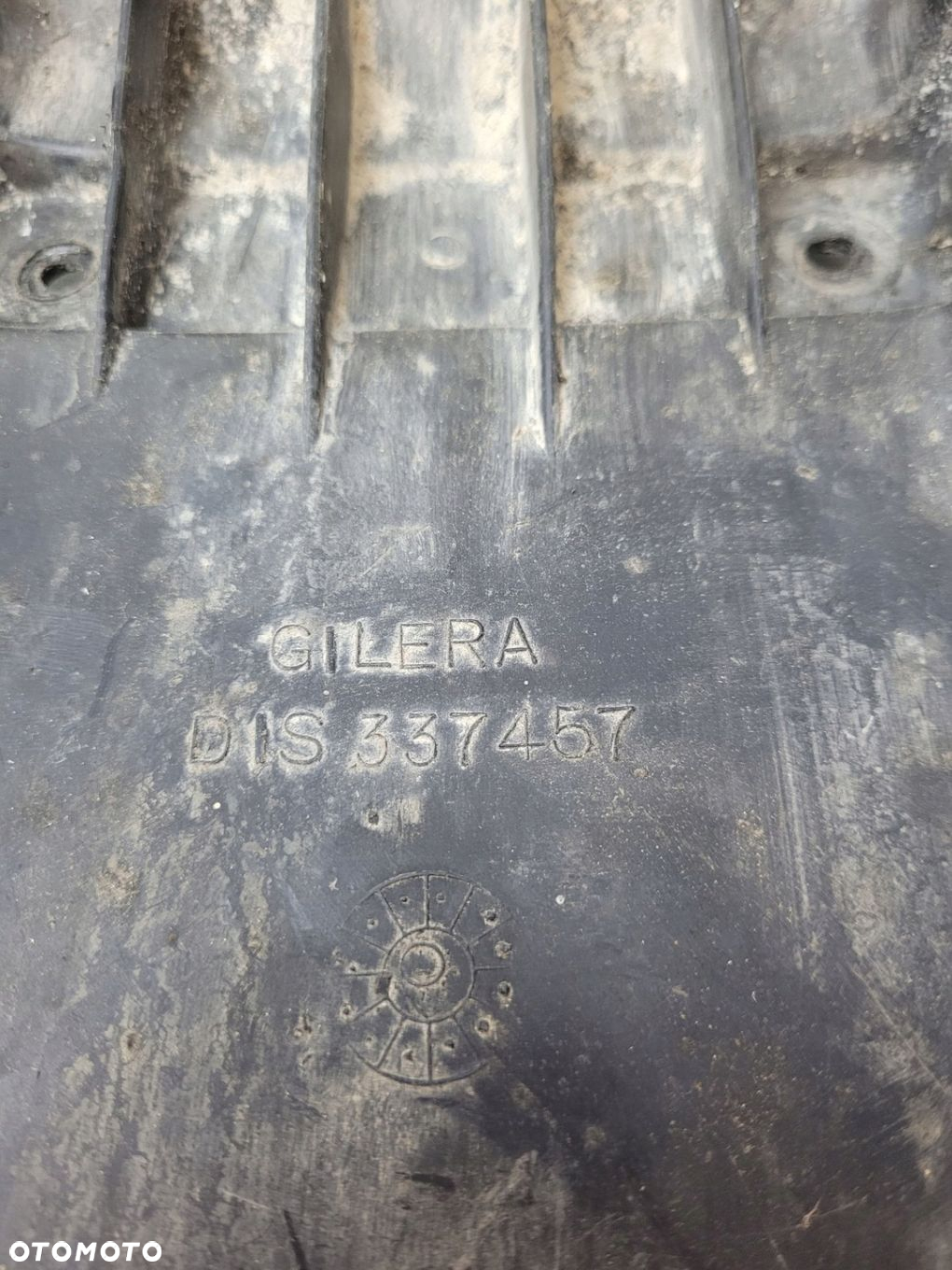 GILERA RC600 BŁOTNIK TYŁ MOCOWANIE TABLICY - 6