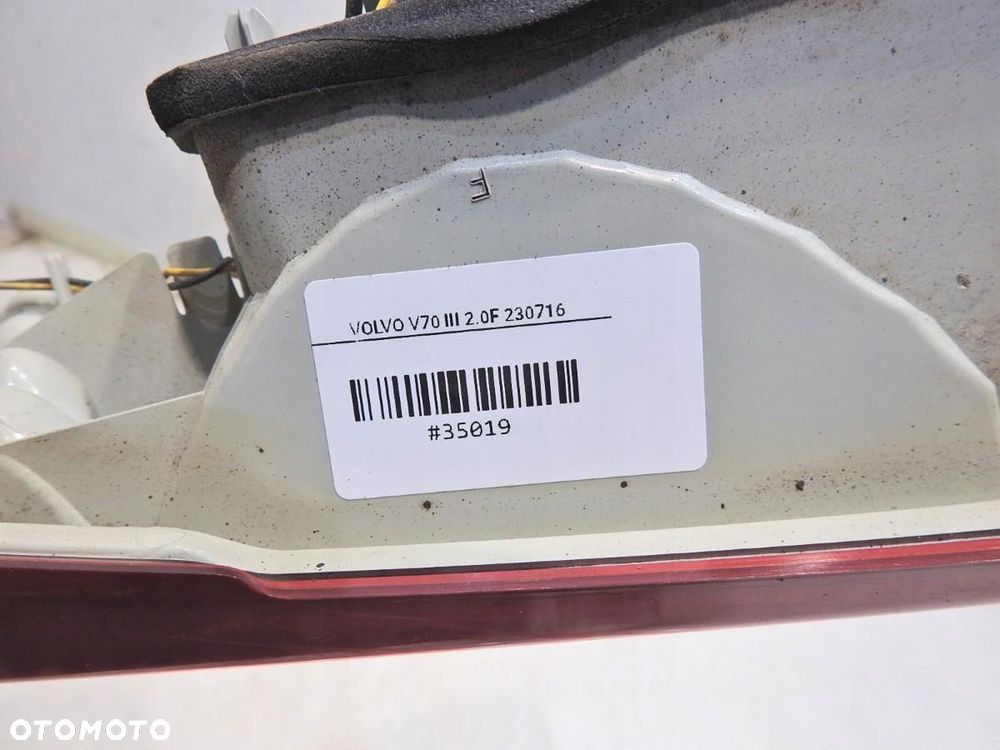 LAMPA LEWY TYŁ KLAPY VOLVO V70 III 164393L1 - 5