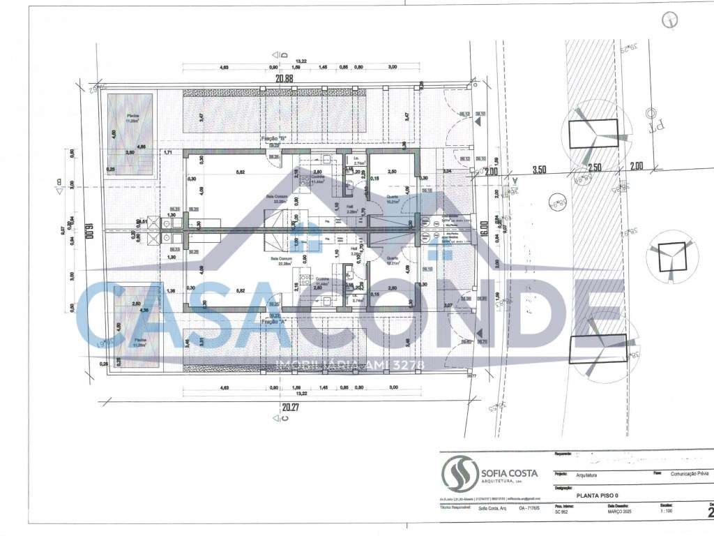 Moradia V3 Duplex c/Piscina e Pergola - Grande imagem: 2/3