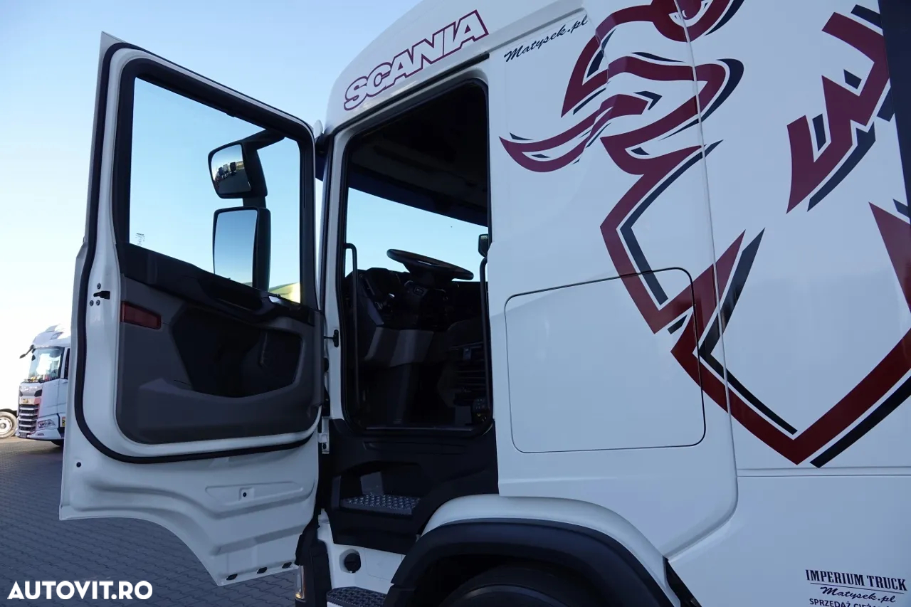 Scania R 450 / RETARDER / HIDRAULICĂ / LOW CAB / JANTE ALIE / ANVELOPE 100% / DUPĂ CONTRACTUL DE SERVICE - 21