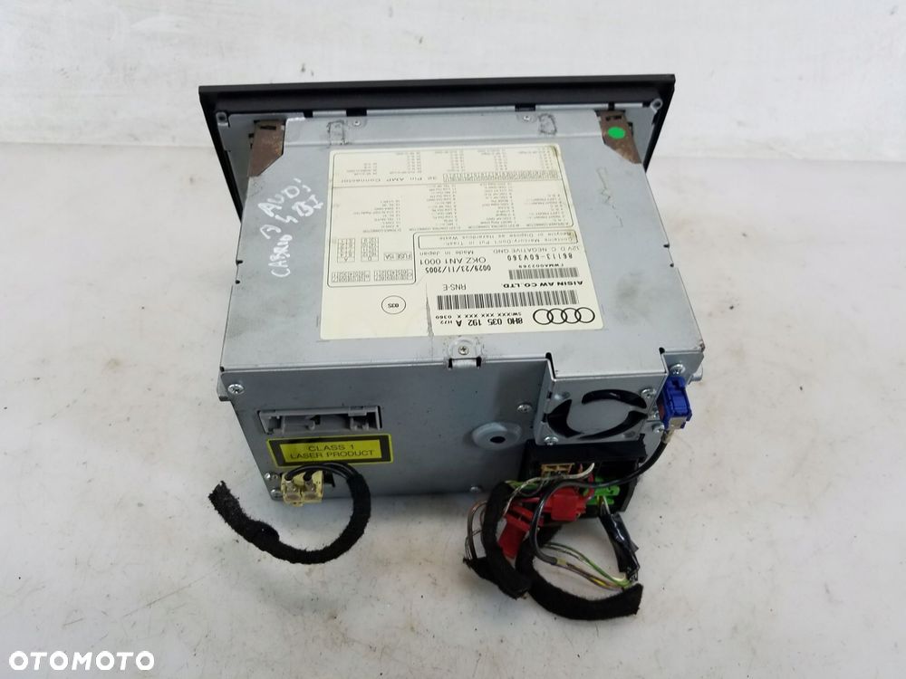 radio nawigacja audi a4 b7 8h0035192a - 2