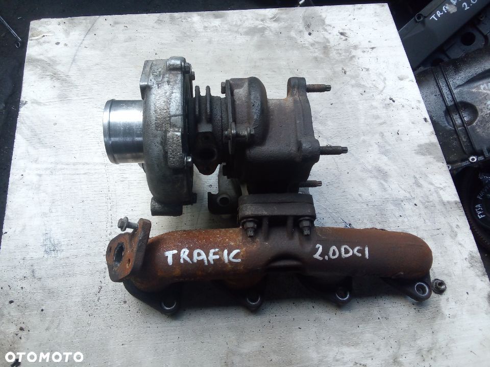 RENAULT LAGUNA III TRAFIC VIVARO 2,0DCI turbosprężarka 8200466021  M9R - 1