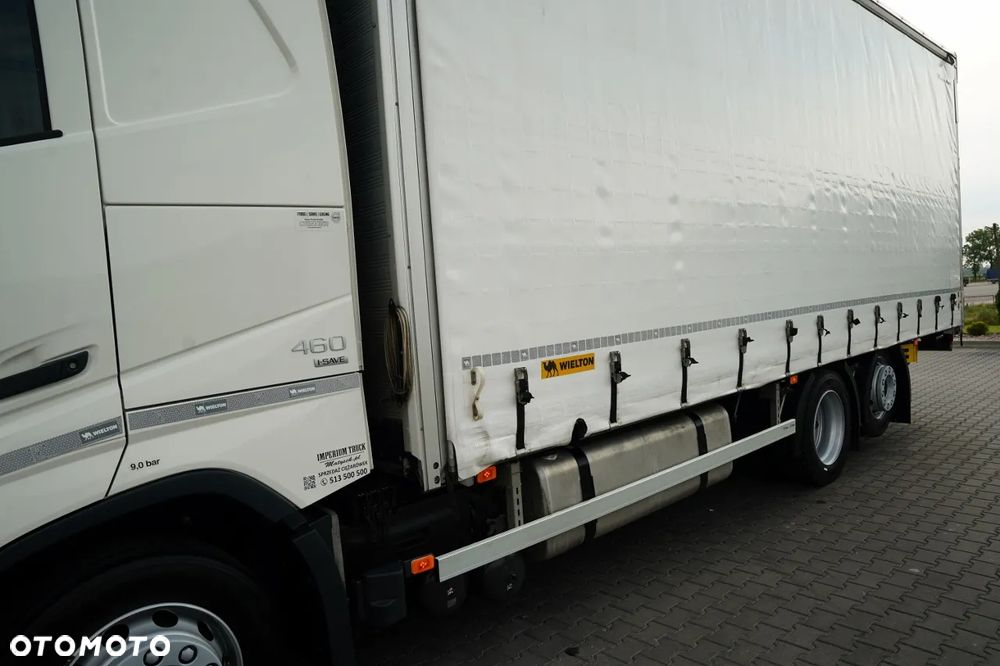 Volvo FH 460 / FIRANKA  - 7,75 M /  I-SAVE / KLIMA POSTOJOWA / OŚ PODNOSZONA / SKRĘTNA / PLANDEKA ZBROJONA - 9