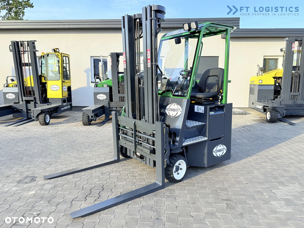 Combilift C2500CB / TRIPLEX / 5500MM / WOLNY SKOK / DIESEL / JEDYNIE 3768MTH / POZYCJONER / PRZESUW BOCZNY / NOWE OPONY / JAK NOWY / Szeroka oferta wózków czterokierunkowych i bocznych, dopasowanych do różnorodnych potrzeb i zastosowań.