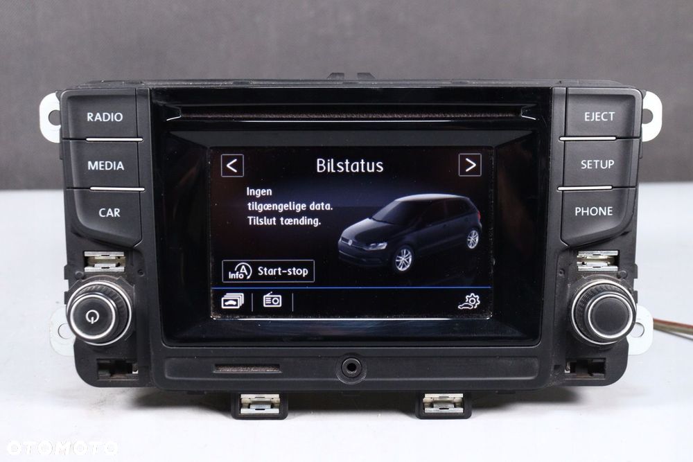 Radio fabryczne CD BT VW Polo 6C V LIFT 14-17 ORYGINAŁ - 1