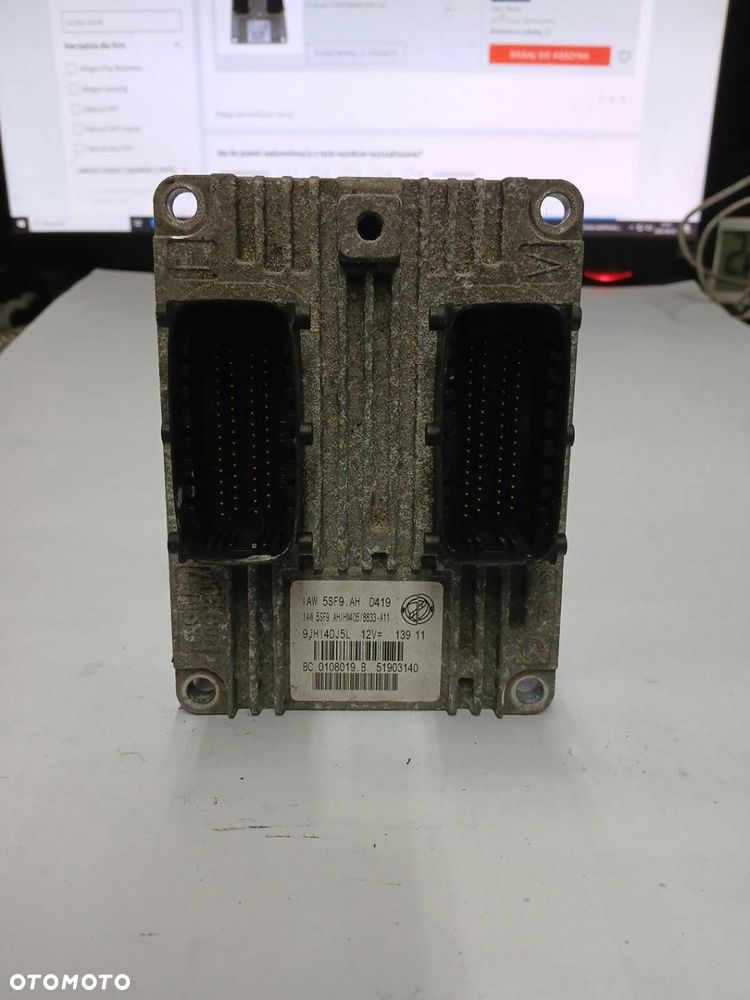 STEROWNIK KOMPUTER MODUŁ ALFA ROMEO MITO IAW5SF9.AH D419 - 1