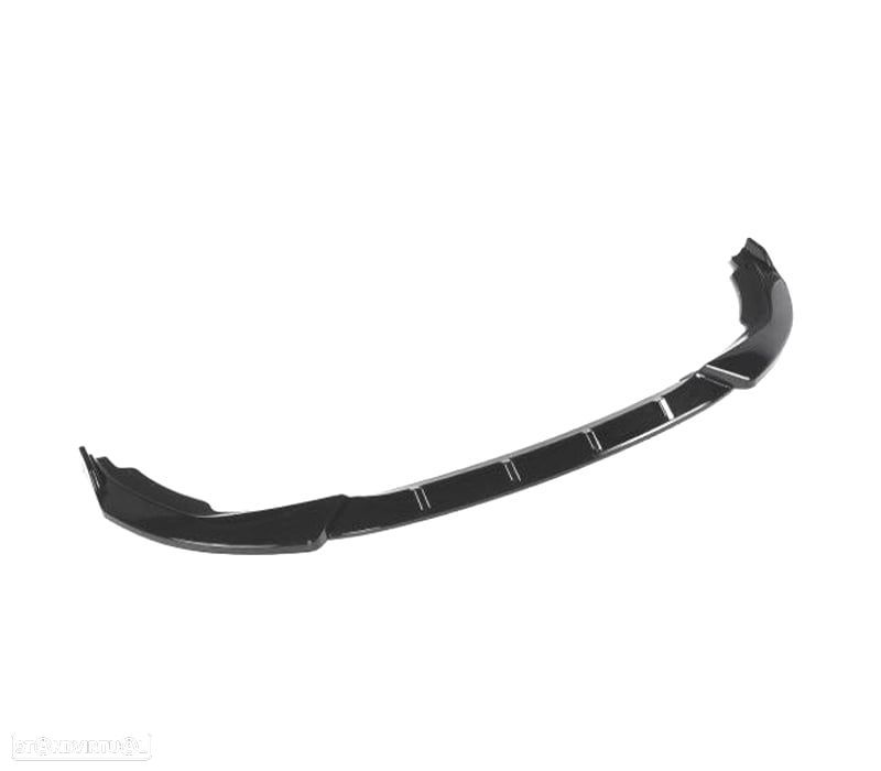 SPOILER LIP FRONTAL PARA BMW SERIE 3 G20 19- LOOK M PERFORMANCE II PRETO BRILHANTE - 5