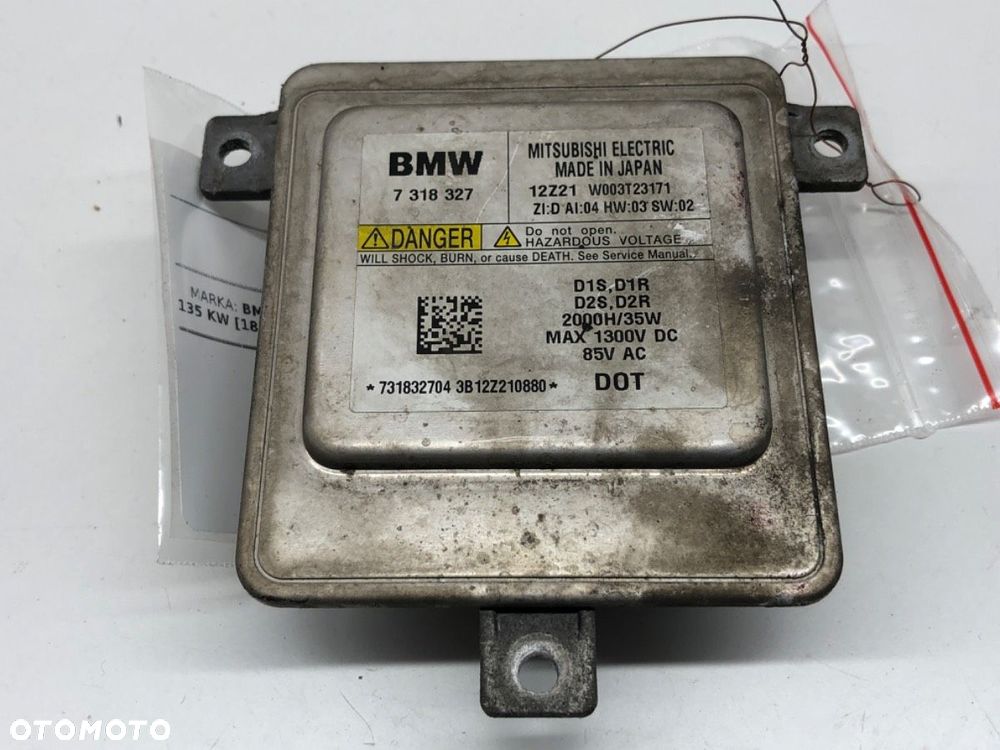 PRZETWORNICA XENON  BMW X1 (E84) 2009 - 2015 xDrive 20 d 135 kW [184 KM] olej napędowy 2012 - 2015 - 1