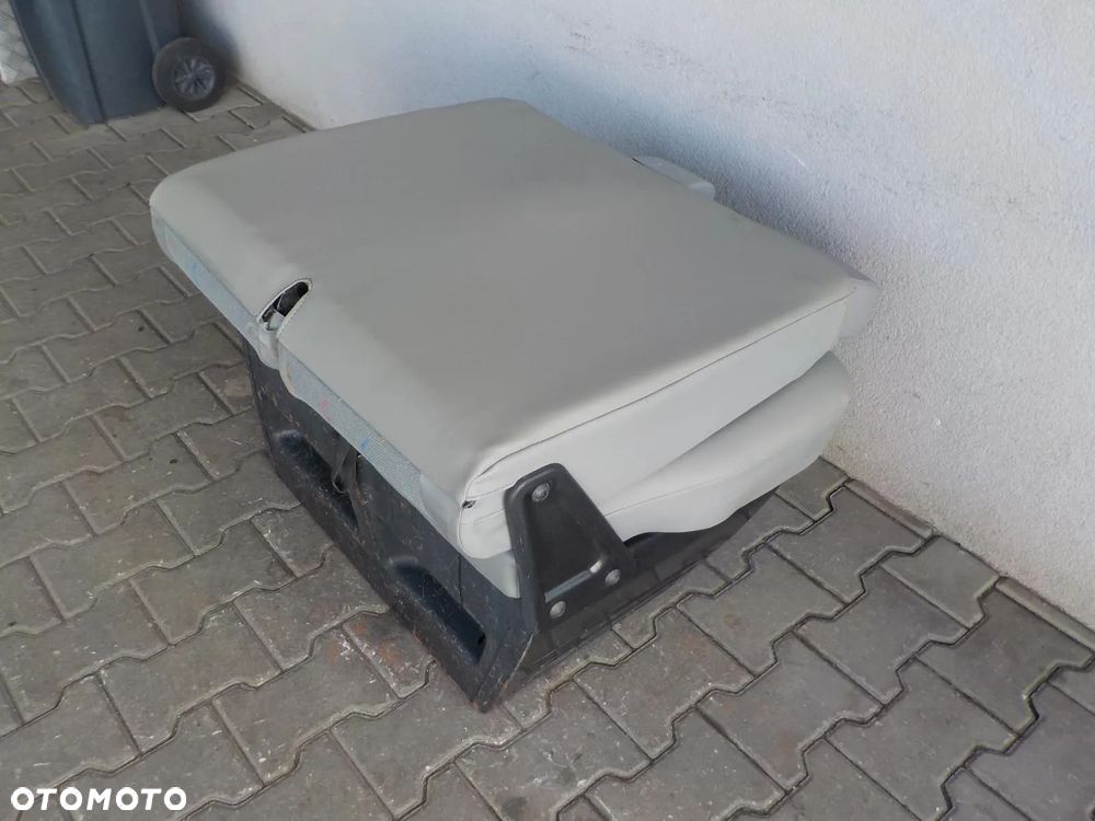 VW T5 FOTEL PODWÓJNY PASAŻERA PRZÓD DWÓJKA INKA - 5