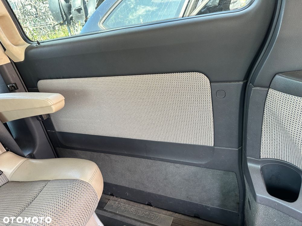 Mercedes 639 Viano trend Vito tapicerka boczek wnętrze boczki tapicerka long podsufitka wnętrze trend lift beż beżowe banan - 2