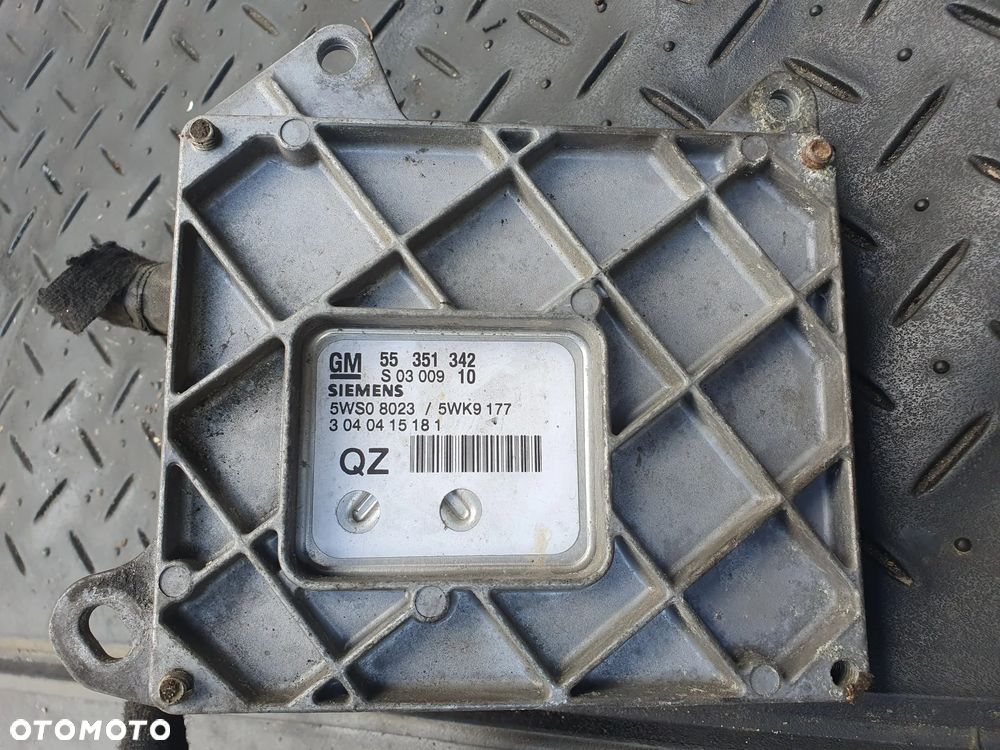 KOMPUTER STEROWNIK SILNIKA OPEL VECTRA 2.2 55351342 + WTYCZKI INSTALACJA - 3