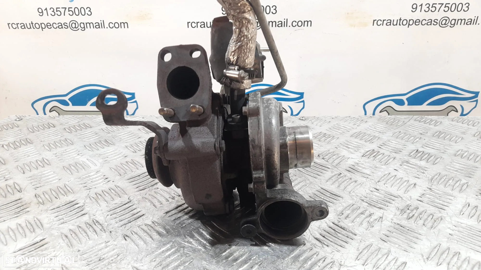 TURBO MINI COOPER R56 1.6D 16V 109CV 9HZ 9663199280 CLUBMAN R55 CABRIO R57 CONTRYMAN R60 CITROEN C2 C4 C5 PEUGEOT 3008 308 407 207 VOLVO C30 FORD FOCUS - 4