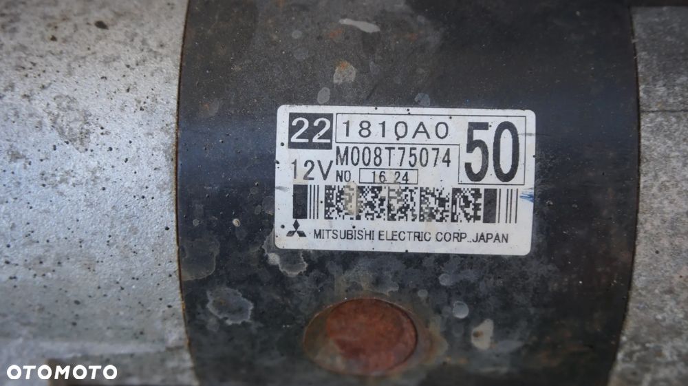 Mitsubishi Pajero IV 3.2 DID 5D Long rozrusznik 1810A050 M008T75074 10 zebow - 2