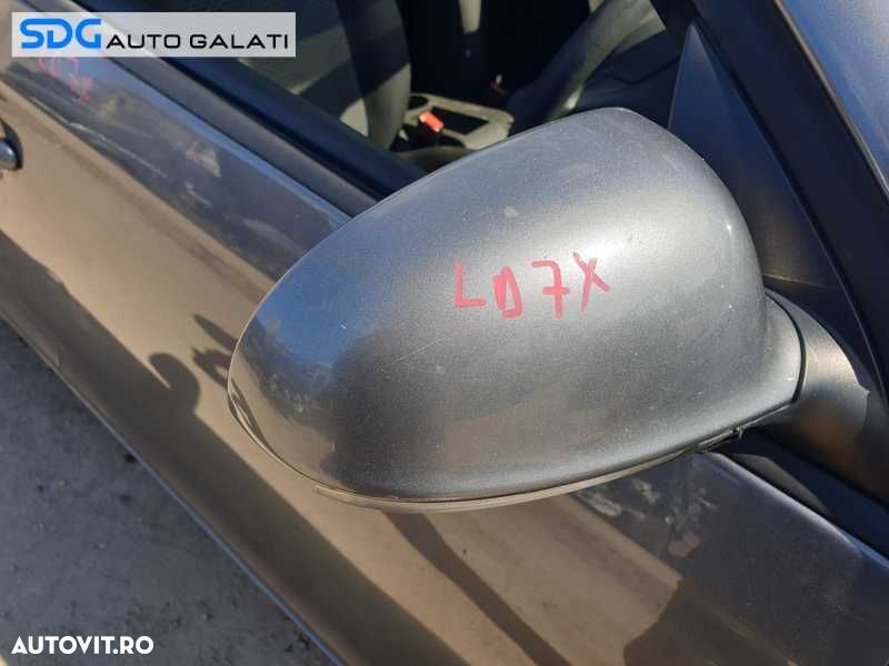 Oglinda Electrica Dreapta FARA Pliere Rabatare cu Defect VW Jetta 2005 - 2011 Culoare LD7X - 1