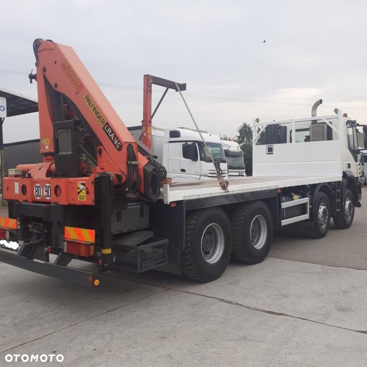 Iveco Trakker 410 EEV platforma 8x4 HDS Palfinger PK15500 - 20