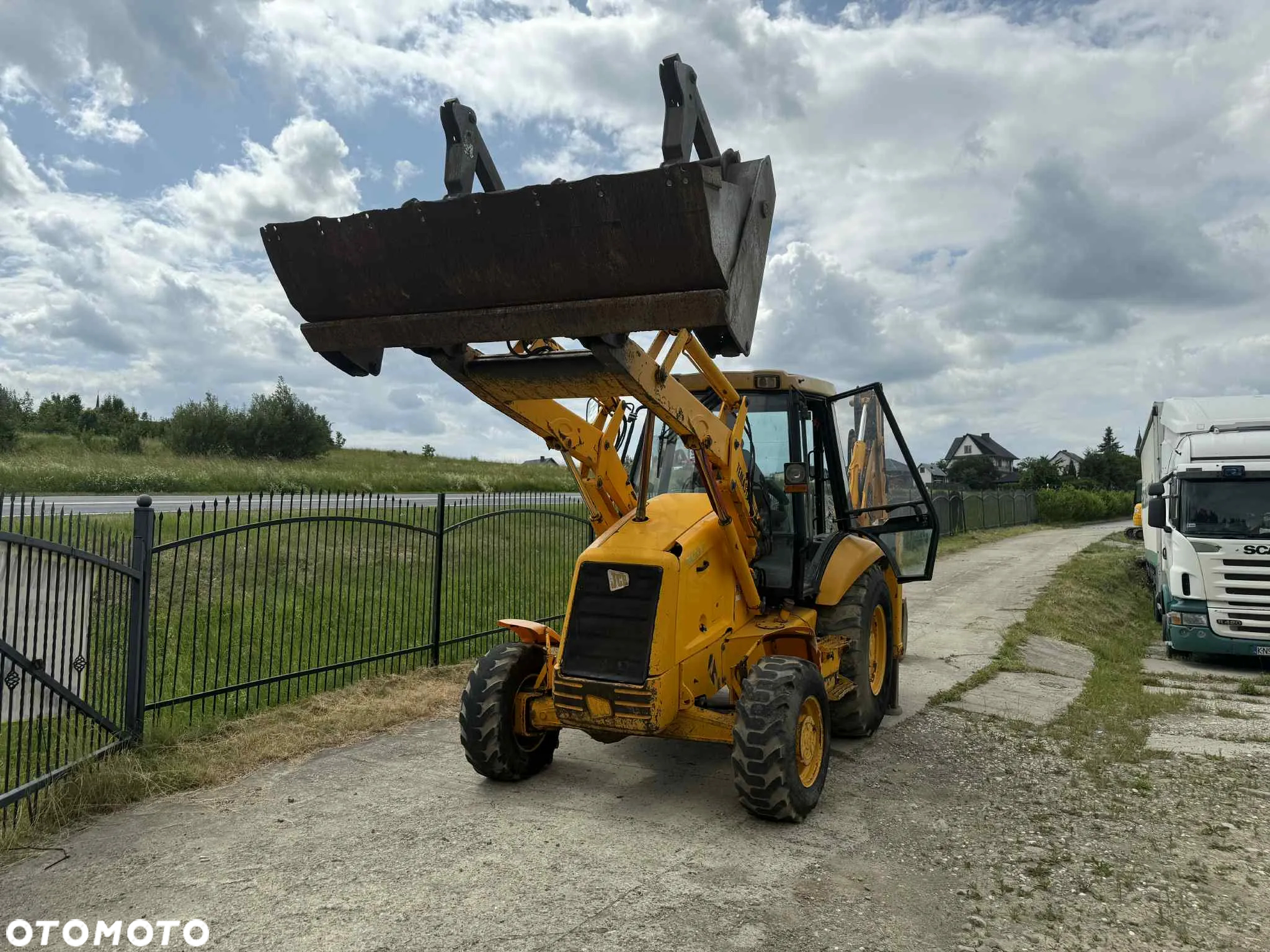 JCB koparko-ładowarka KOMATSU WB97 jcb 3cx - 16