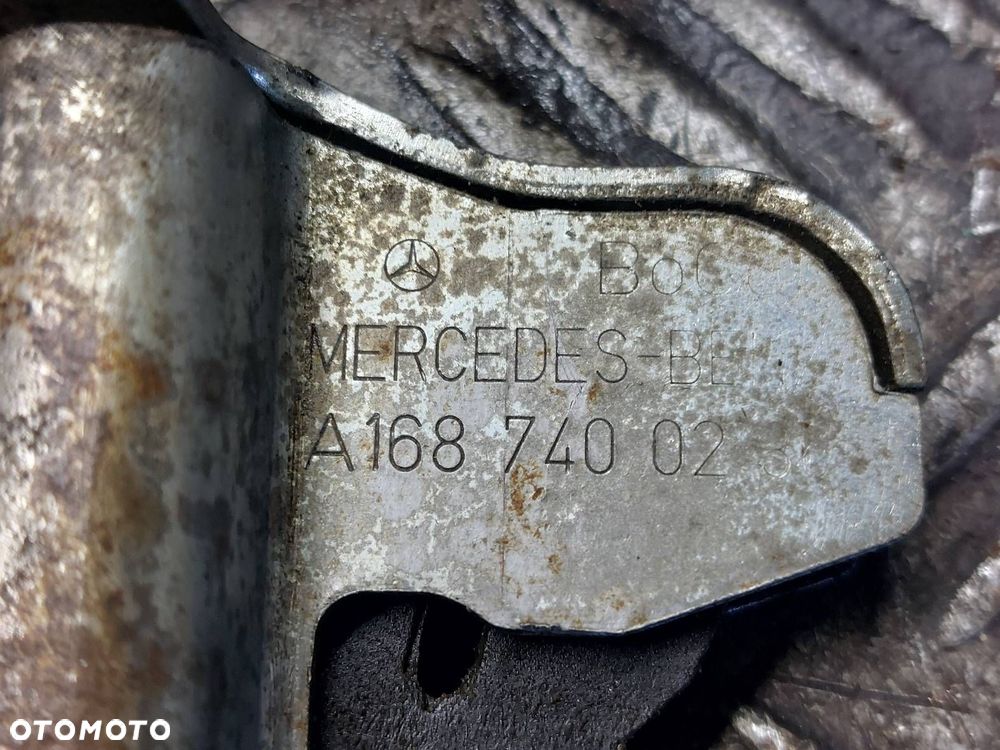 ZAMEK KLAPY BAGAŻNIKA + KLAMKA MERCEDES W168 A KLASA A1687400236 A168740091 - 2