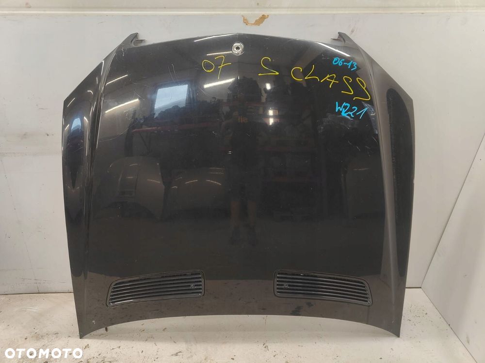 mercedes w221 s klasa 06-13 maska pokrywa silnika
