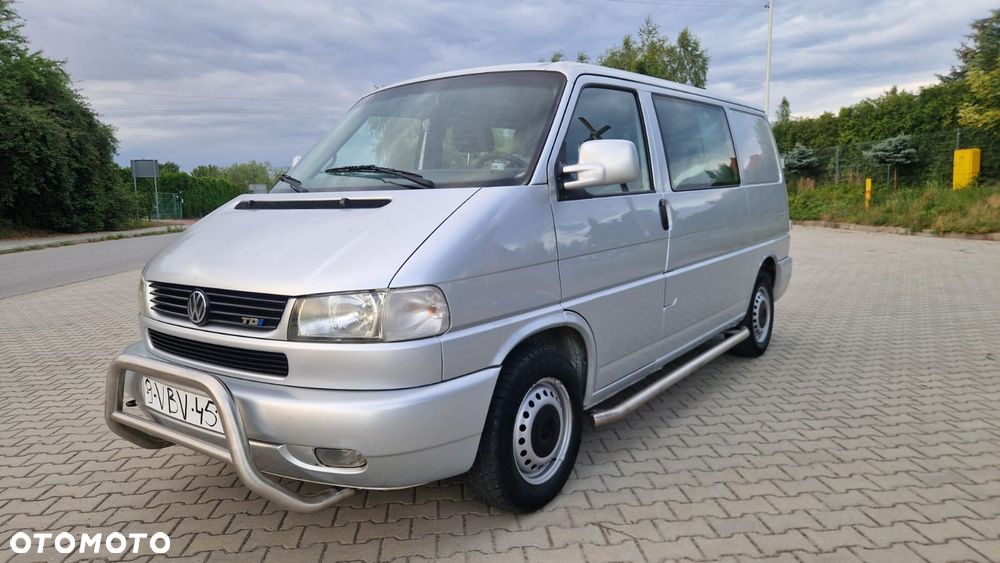 Volkswagen TRANSPORTER T4 Elektryka Tempomat Dubel Kabina Brygadówka Rury Hak - 9