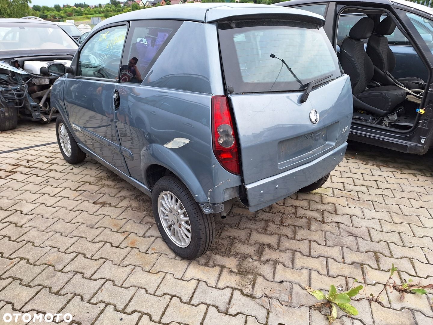 AIXAM A741 A721 MICROCAR BŁOTNIK TYŁ ĆWIARTKA DACH PRÓG BOK KAROSERIA - 1