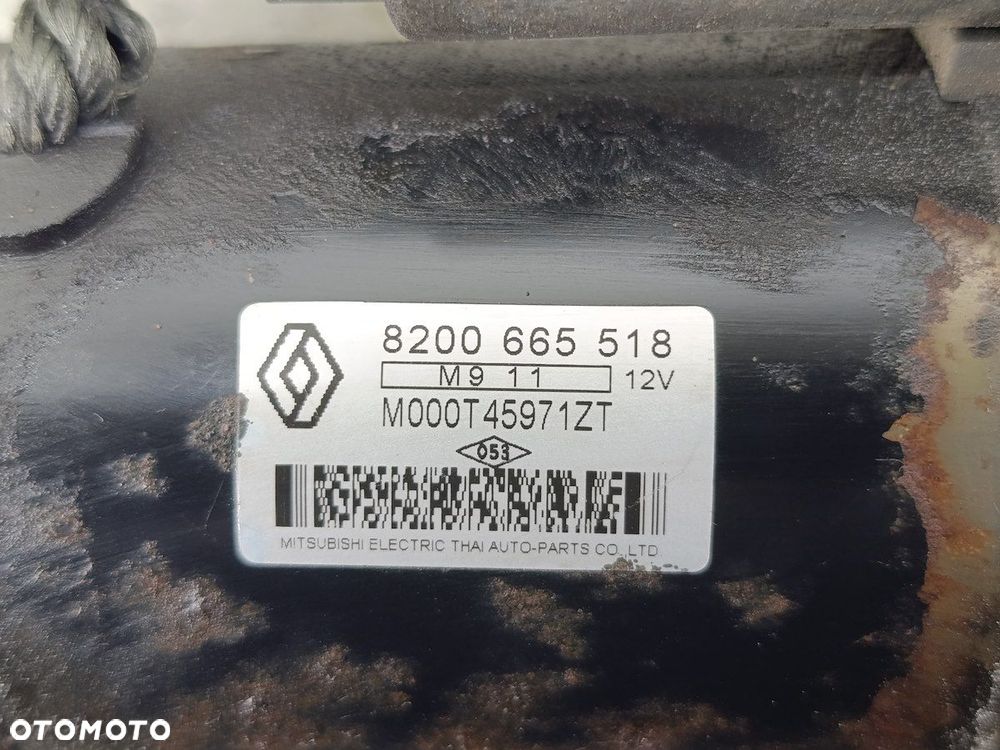 ROZRUSZNIK RENAULT MEGANE III 8200665518 M000T45971ZT 1.6 16V - 1