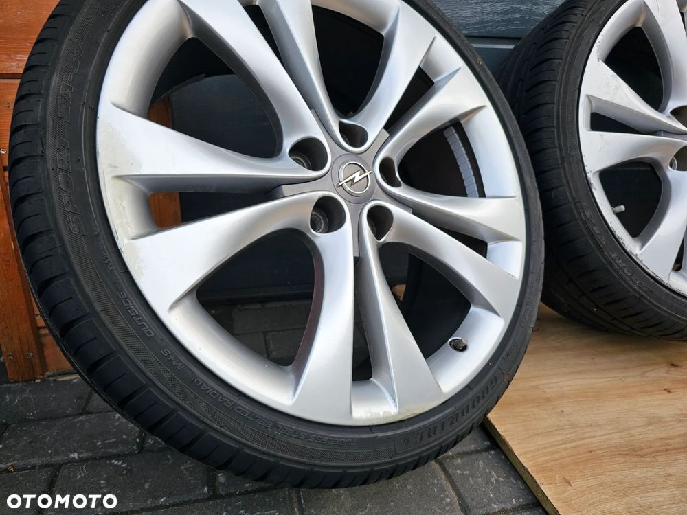 FELGI ALUMINIOWE KOŁA OPONY LETNIE WZÓR OPC 2021R OPEL INSIGNIA A R20 8,5J 5x120 ET45 245/35/20 - 19