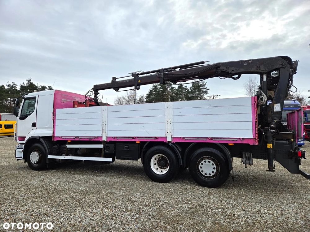 Renault PREMIUM 460DXI / 6X2 / HIAB 133K PRO / CHWYTAK / SKRĘTNA OŚ - 4