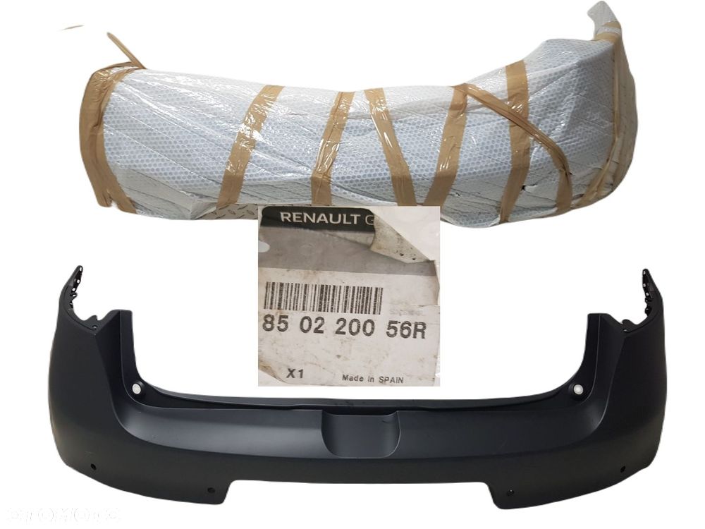 FABRYCZNIE NOWY ORYGINALNY ZDERZAK TYLNY TYŁ RENAULT MEGANE III 3 08-15 HB  4xPDC - 1