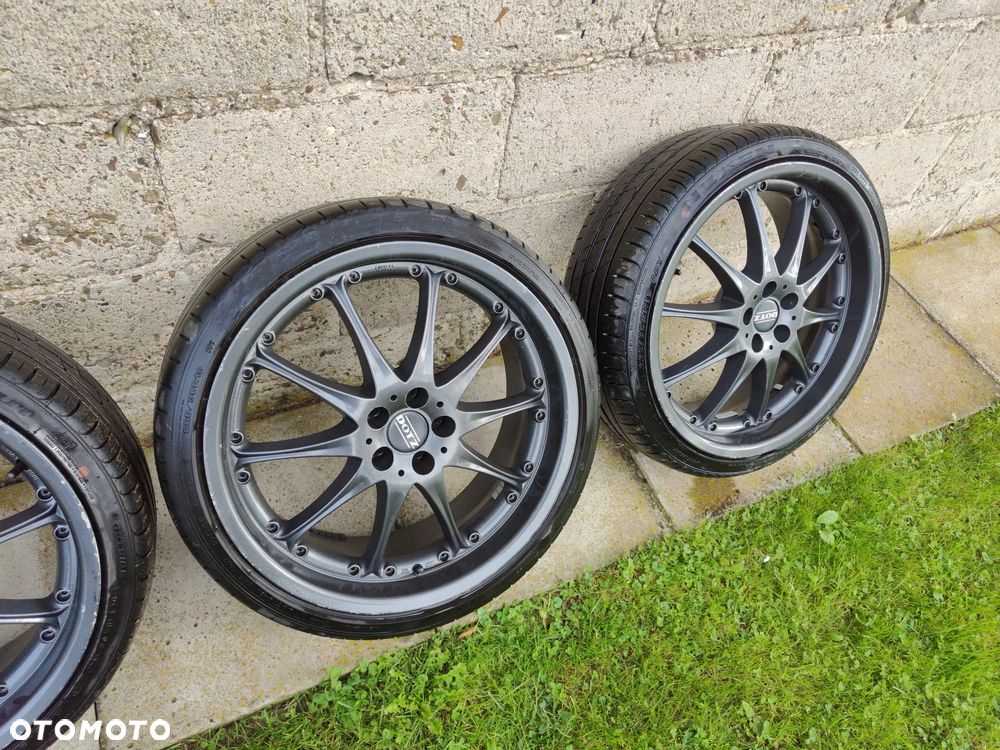 Felgi DOTZ 19" 5x100 ET35 8J + opony 225/35 R19 Golf IV Audi A3 Leon Octavia - 1