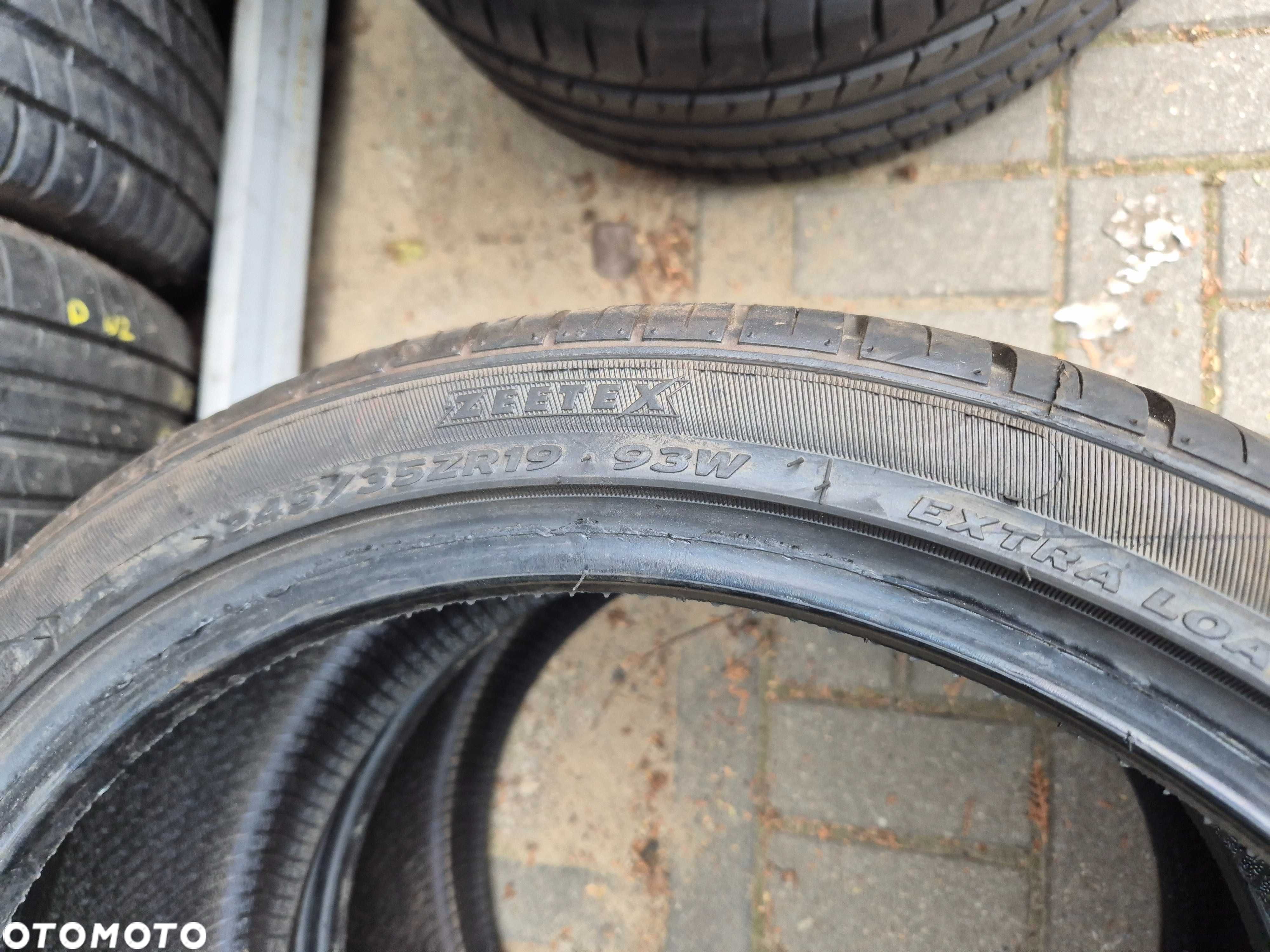 Zeetex HP 6000 eco 245/35r19 93W 2024r 7,4mm Wzmocnienie XL Rant N2761 - 2