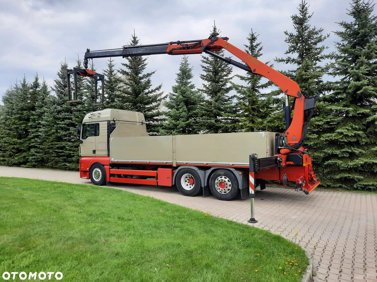 MAN TGX 26.480 z HDS Palfinger PK 18001L / 3-oś skrętna - 5
