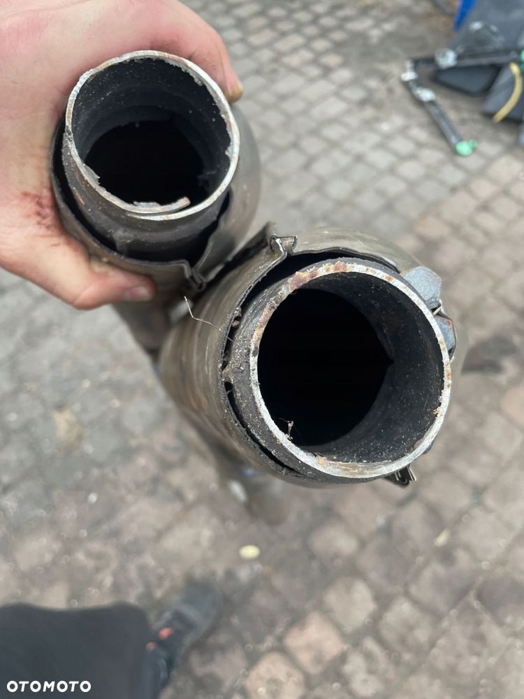 portki tłumik środkowy katalizator wydwch bmw e39 2.8 i - 7