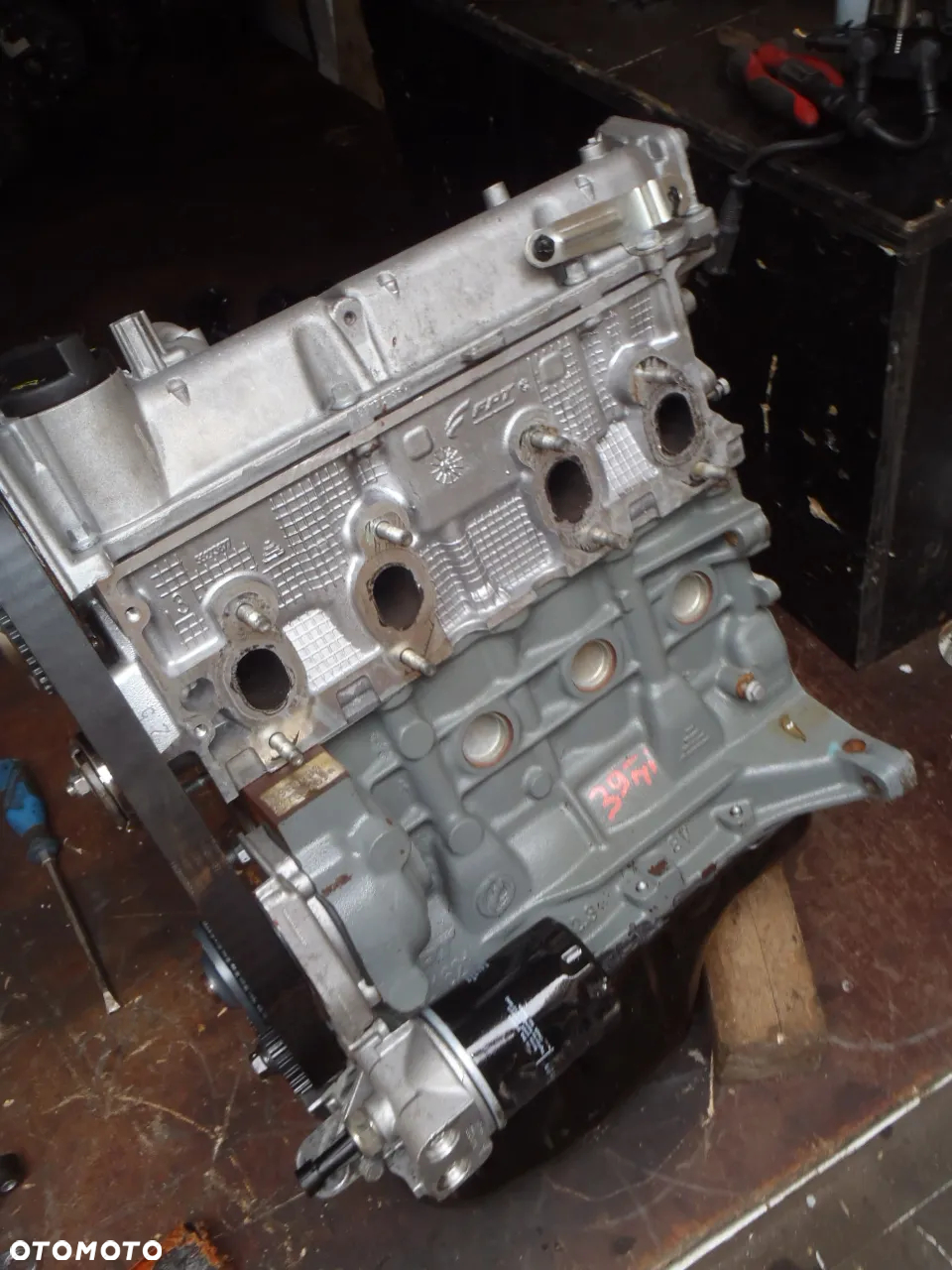silnik motor głowica blok wał wałek fiat panda 500 punto grande evo lancia ypsilon ford ka 1.4 8v 1.2 8v na wkręcanym korku jak nowy igła - 19