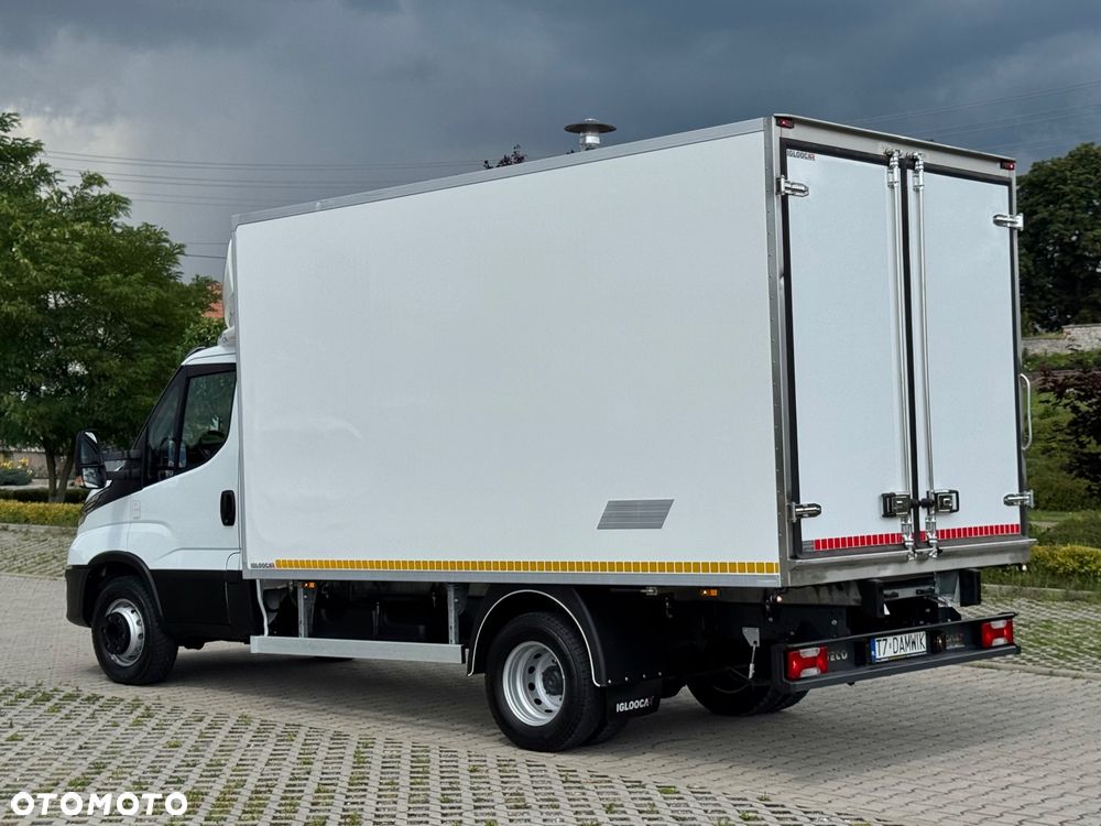 Iveco Daily‼️72C18‼️2021r 3.0 HI-MATIC Chłodnia/Mroźnia zakres -32C THERMO KING V-500 MAX Źródło Zasilania 400V Grube Ściany/Podłoga Przegroda komorowa‼️ Full LED na bliźniaku Salon Polska DMC7200kg - 6
