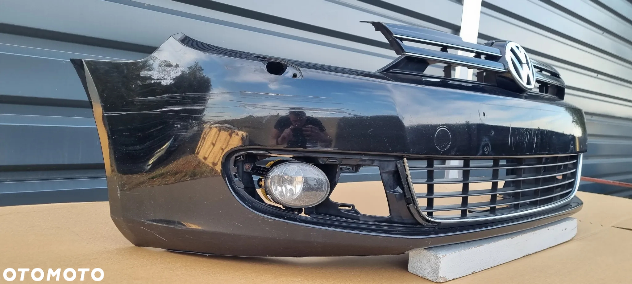 VW Golf VI KOMBI zderzak przód oryginał MC026 - 6