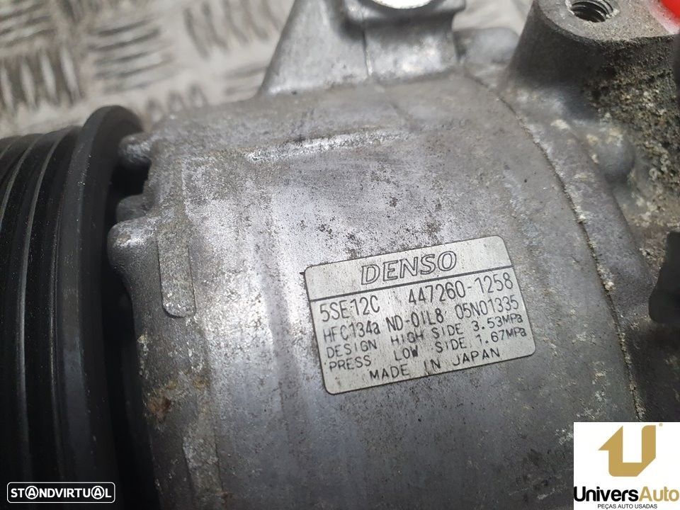 COMPRESSOR AR CONDICIONADO TOYOTA RAV 4 III 2011 -4472601258 - 4